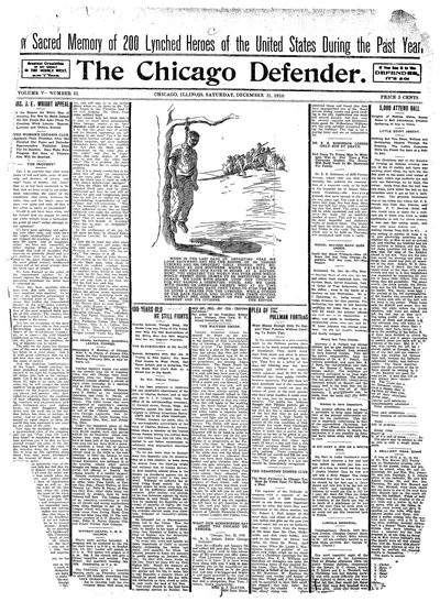 Chicago Defender, Dec 31, 1910