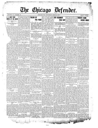 Chicago Defender, Jun 24, 1911