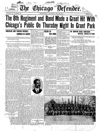 Chicago Defender, Jul 29, 1911