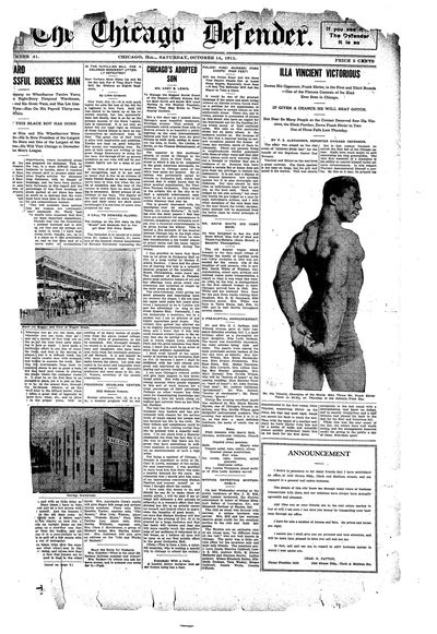 Chicago Defender, Oct 14, 1911