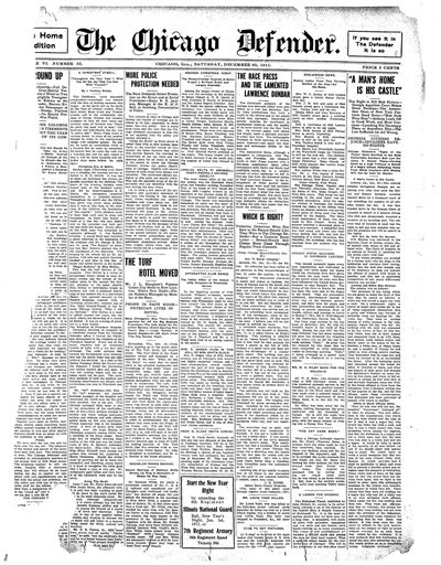 Chicago Defender, Dec 30, 1911