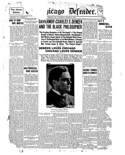 Chicago Defender, Mar 30, 1912