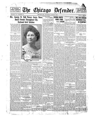 Chicago Defender, Jun 29, 1912