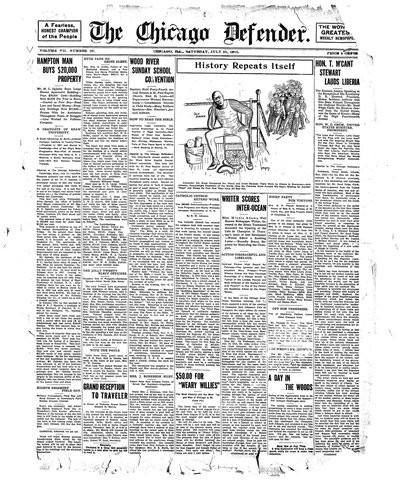Chicago Defender, Jul 20, 1912