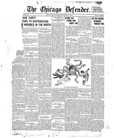 Chicago Defender, Oct 12, 1912