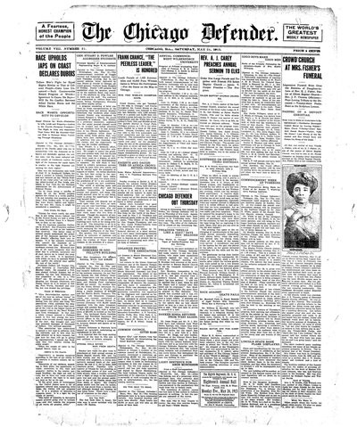 Chicago Defender, May 24, 1913