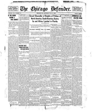 Chicago Defender, May 31, 1913