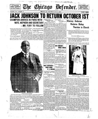 Chicago Defender, Jul 12, 1913