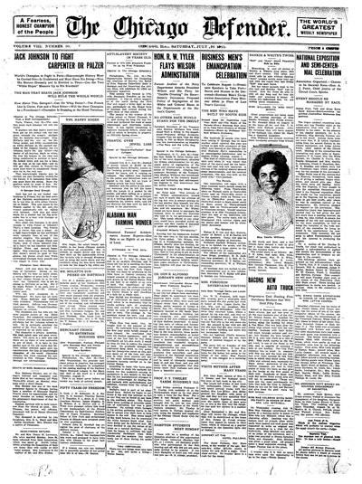 Chicago Defender, Jul 26, 1913