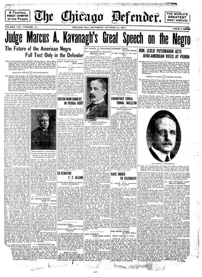 Chicago Defender, Oct 18, 1913