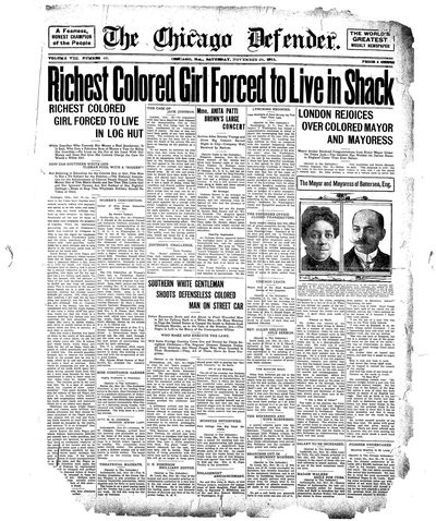 Chicago Defender, Nov 29, 1913