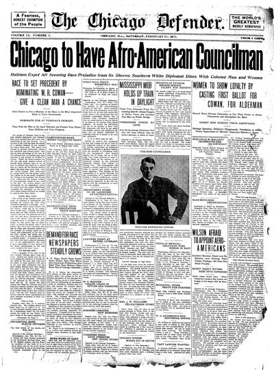 Chicago Defender, Feb 21, 1914
