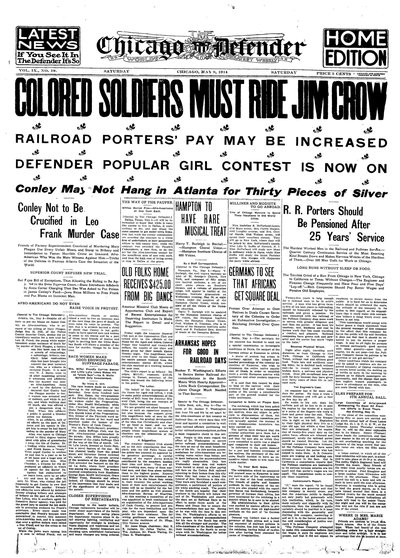 Chicago Defender, May 9, 1914