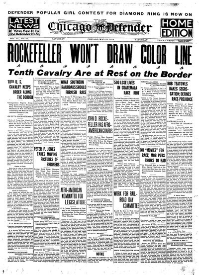Chicago Defender, May 23, 1914
