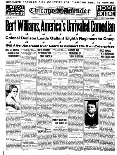 Chicago Defender, Jul 25, 1914