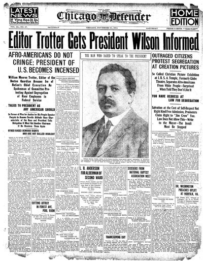 Chicago Defender, Nov 21, 1914