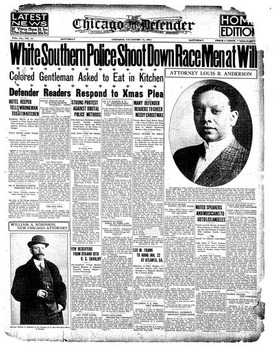 Chicago Defender, Dec 12, 1914