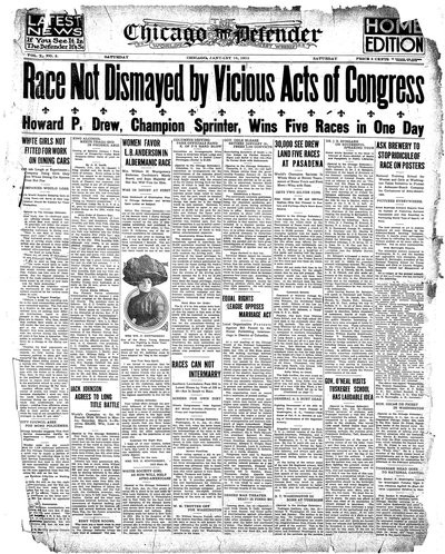 Chicago Defender, Jan 16, 1915