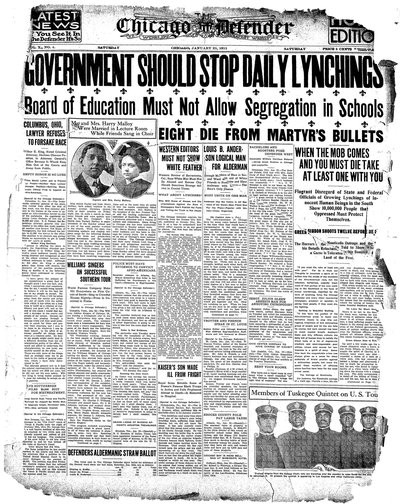 Chicago Defender, Jan 23, 1915