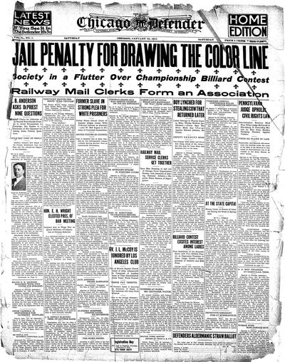Chicago Defender, Jan 30, 1915