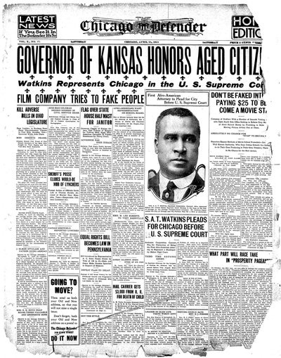Chicago Defender, Apr 24, 1915