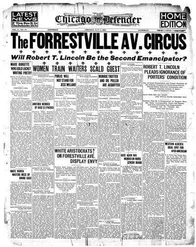 Chicago Defender, May 8, 1915