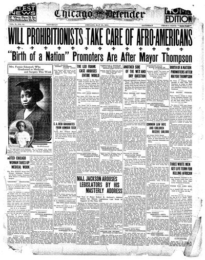 Chicago Defender, May 29, 1915