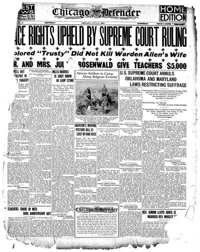 Chicago Defender, Jun 26, 1915