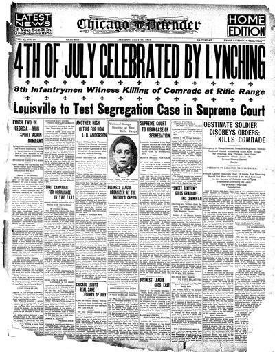 Chicago Defender, Jul 10, 1915