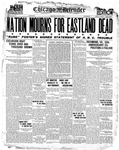 Chicago Defender, Jul 31, 1915