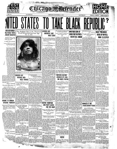 Chicago Defender, Oct 9, 1915