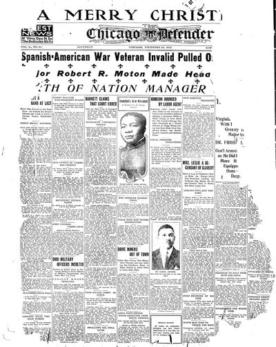 Chicago Defender, Dec 25, 1915