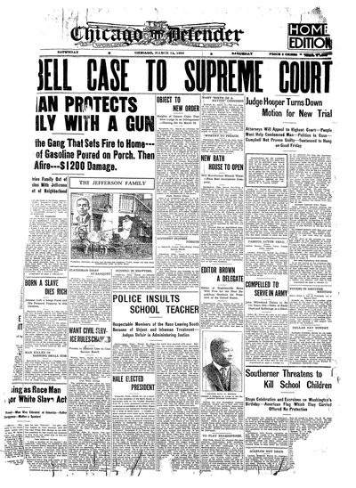 Chicago Defender, Mar 11, 1916