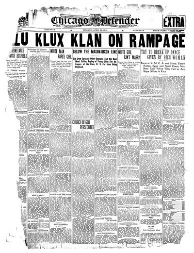 Chicago Defender, Apr 29, 1916