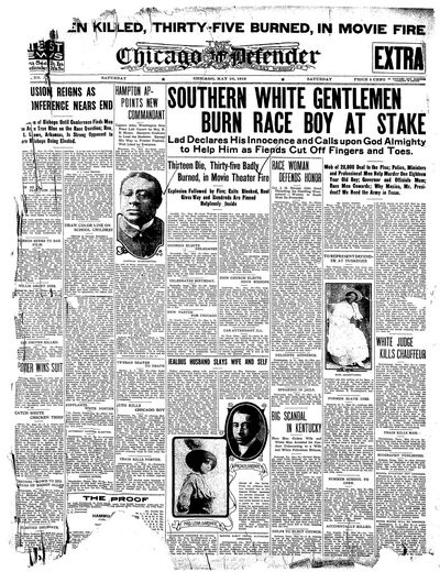 Chicago Defender, May 20, 1916