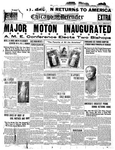 Chicago Defender, May 27, 1916