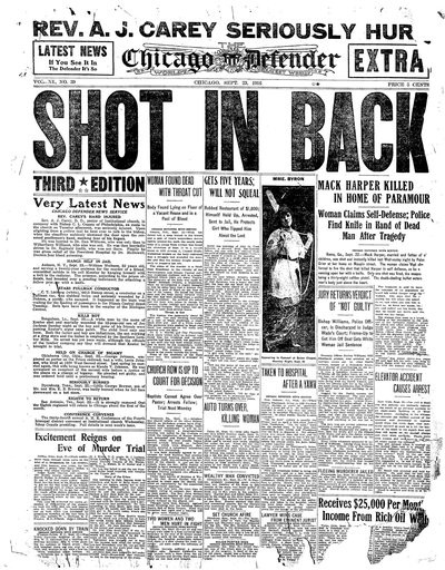 Chicago Defender, Sep 23, 1916