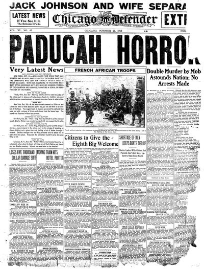 Chicago Defender, Oct 21, 1916