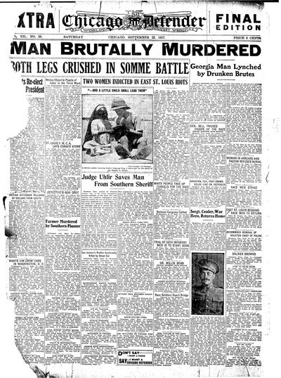 Chicago Defender, Sep 22, 1917