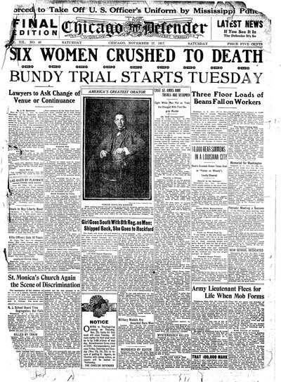 Chicago Defender, Nov 17, 1917