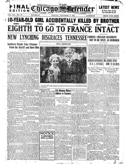 Chicago Defender, Dec 8, 1917