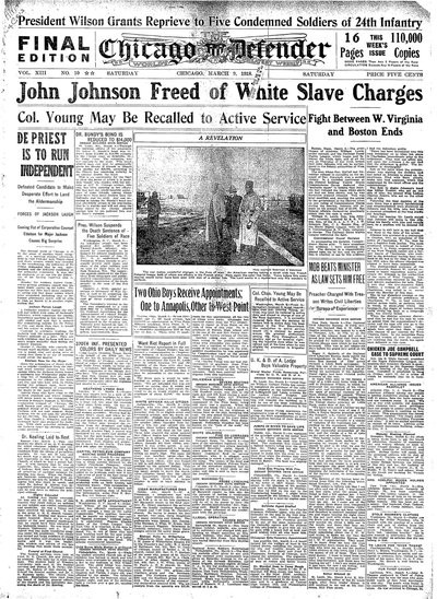 Chicago Defender, Mar 9, 1918