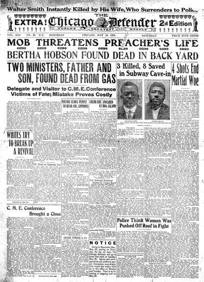 Chicago Defender, May 18, 1918