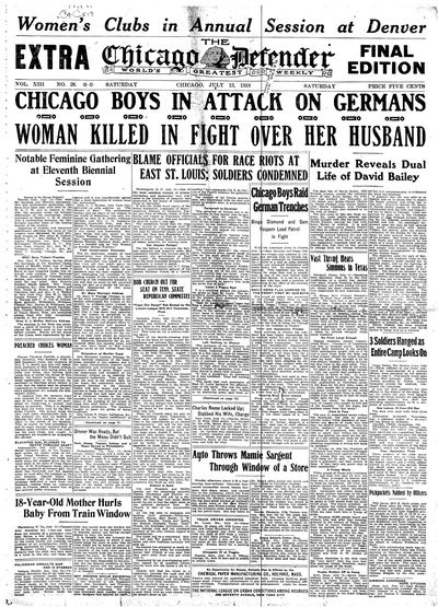 Chicago Defender, Jul 13, 1918