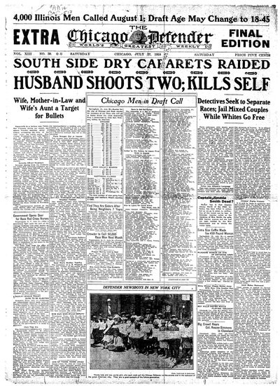 Chicago Defender, Jul 27, 1918