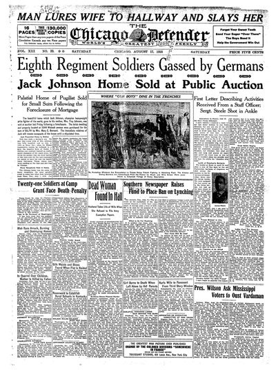 Chicago Defender, Aug 17, 1918