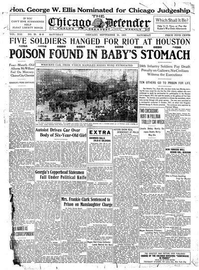 Chicago Defender, Sep 21, 1918