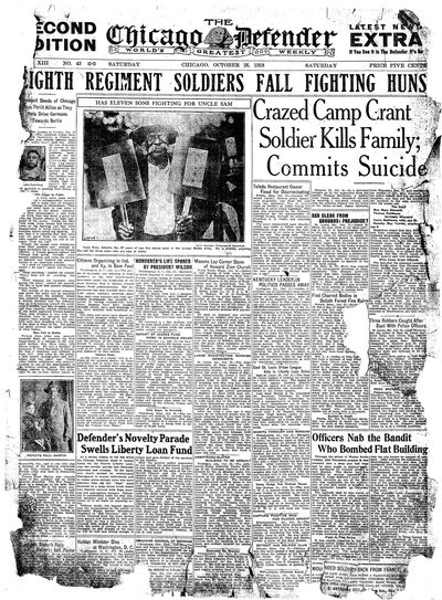 Chicago Defender, Oct 26, 1918