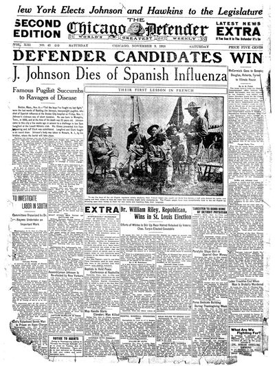 Chicago Defender, Nov 9, 1918