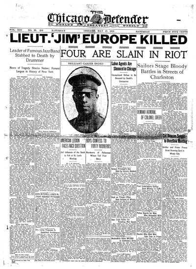 Chicago Defender, May 17, 1919